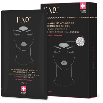 FOREO FAQ™ Microneedling Anti-Wrinkle plasture antirid pentru frunte cu acid hialuronic - imagine 2
